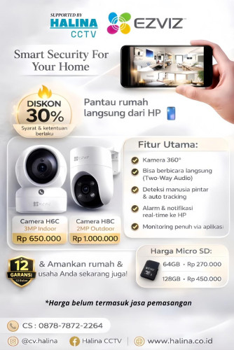 Promo CCTV cikupa – Kamera Indoor & Outdoor Harga Terjangkau